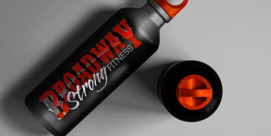 Logo Design for Broadway Strong Fitness by Remeoner Design Professionals