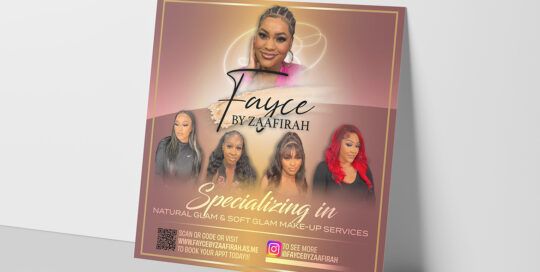 Social media graphics design for Fayce by Zaafirah by Remeoner