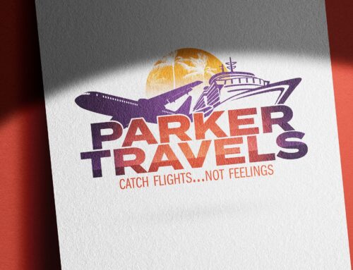 Parker Travels Logo Design: Catch Flights, Not Feelings