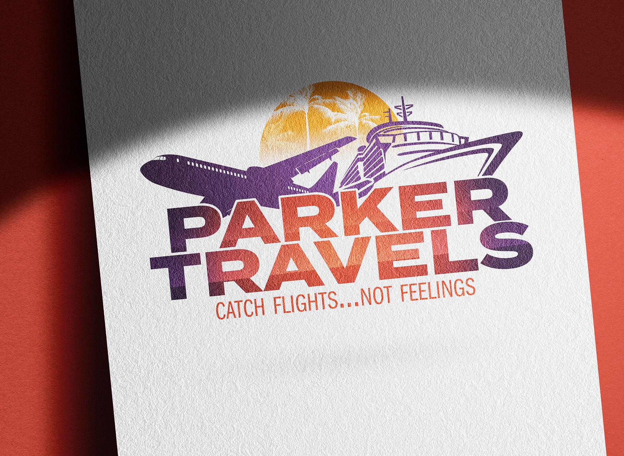 Logo design for Parker Travels by Remeoner