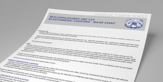 Datasheet design for Palmer Asphalt by Remeoner Design Professionals