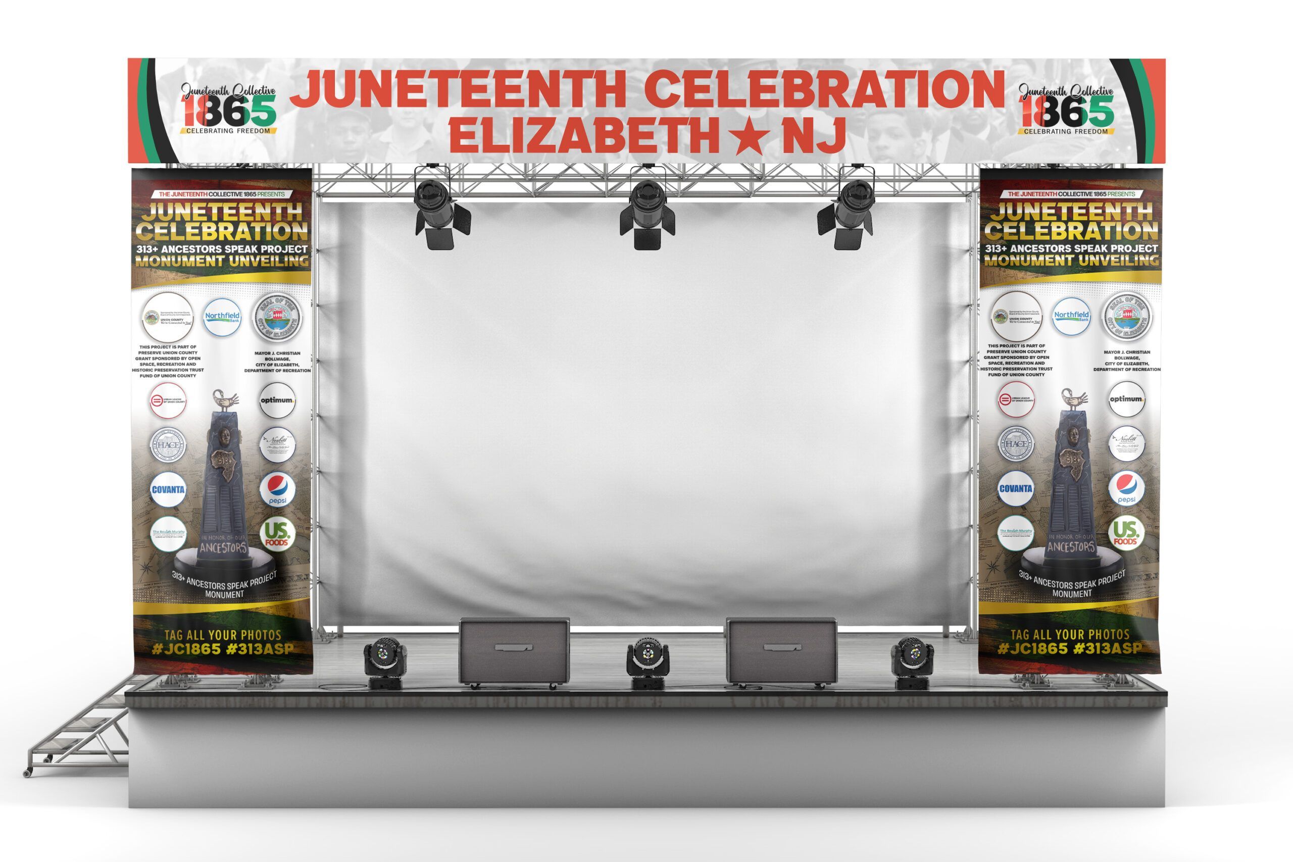 Juneteenth Vinyl Banner Design by Remeoner